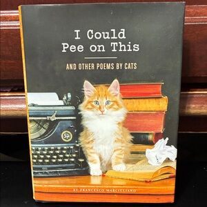 Chronicle Books - Cat Poetry with Orange and White Cover